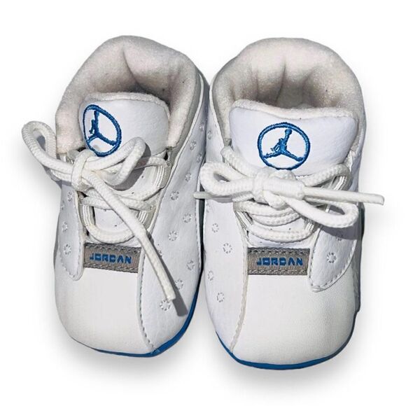 Air Jordan Retro 13 XIII 2004 White / Grey / University Blue 310274-103 Infant 2 - Picture 11 of 11